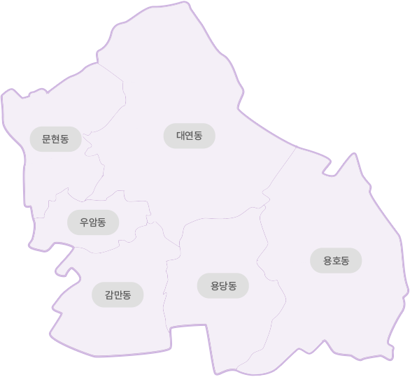 해운대구 지도