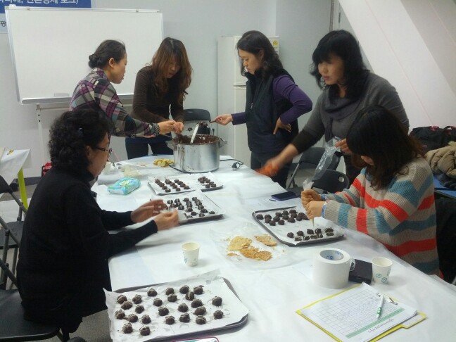 2013-11-25 수제초콜릿 만들기 사진자료