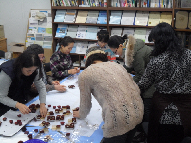 2013-12-16 수제초콜릿 만들기 사진자료