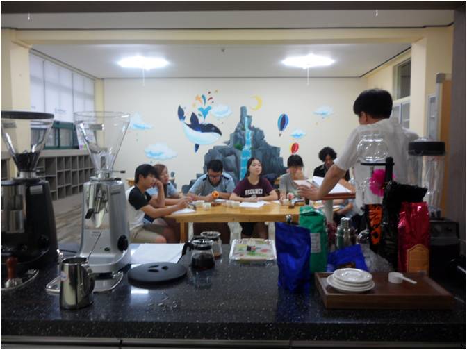 남구문화학교 '바리스타' 사진자료