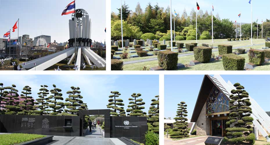 UN Memorial Cemetery in Korea 이미지