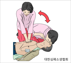 즉시 심폐소생술 다시 시행