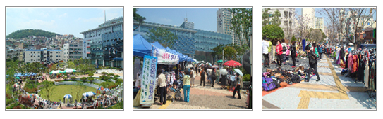 나눔장터 행사전경사진