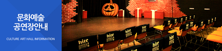 문화예술공연장안내 CULTURE ART HALL INFORMATION