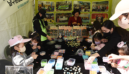 제24회UN평화축제_부대행사_체험행사 모습