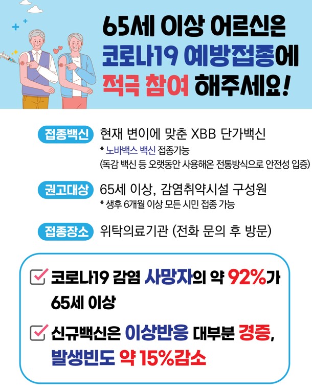 [23-24절기 코로나19예방접종(무료)사업] 안내