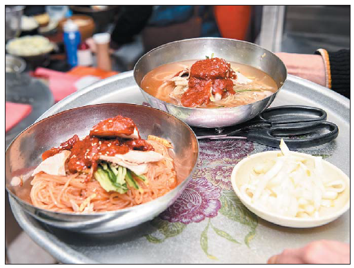 남구의 100년 식당 우암동 내호냉면