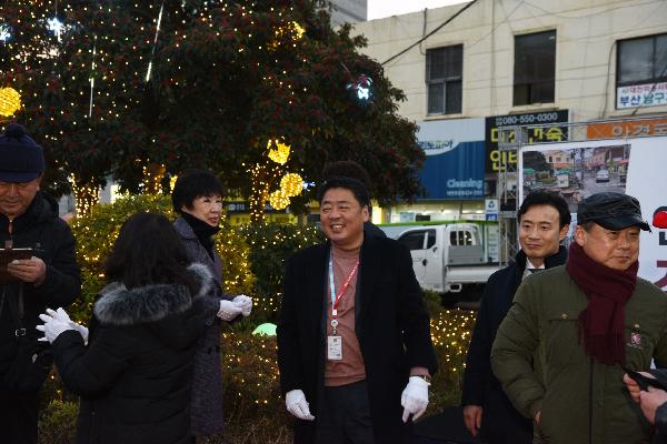 천제등로 쌈지쉼터 야간경관조명 점등식 썸네일