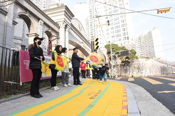 연포초등학교 스마트 횡단보도 썸네일