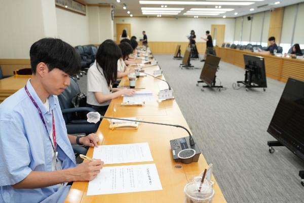 2025년 하반기 청년인턴 일경험사업 임용식 썸네일