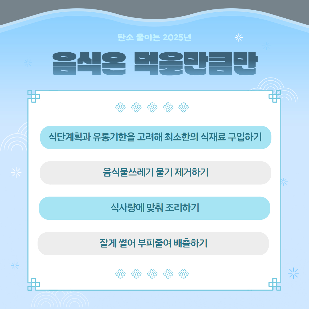 시민참여형 온실가스 감축 1월 실천과제(음식물쓰레기 다이어트)2