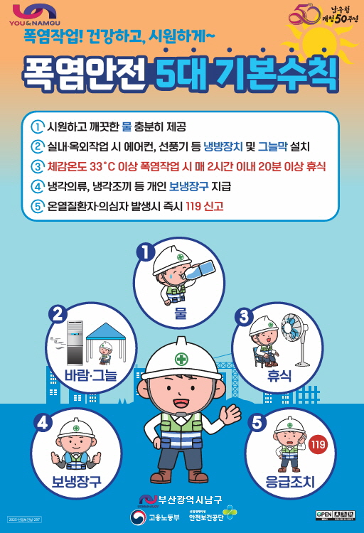 폭염안전 5대 기본수칙0