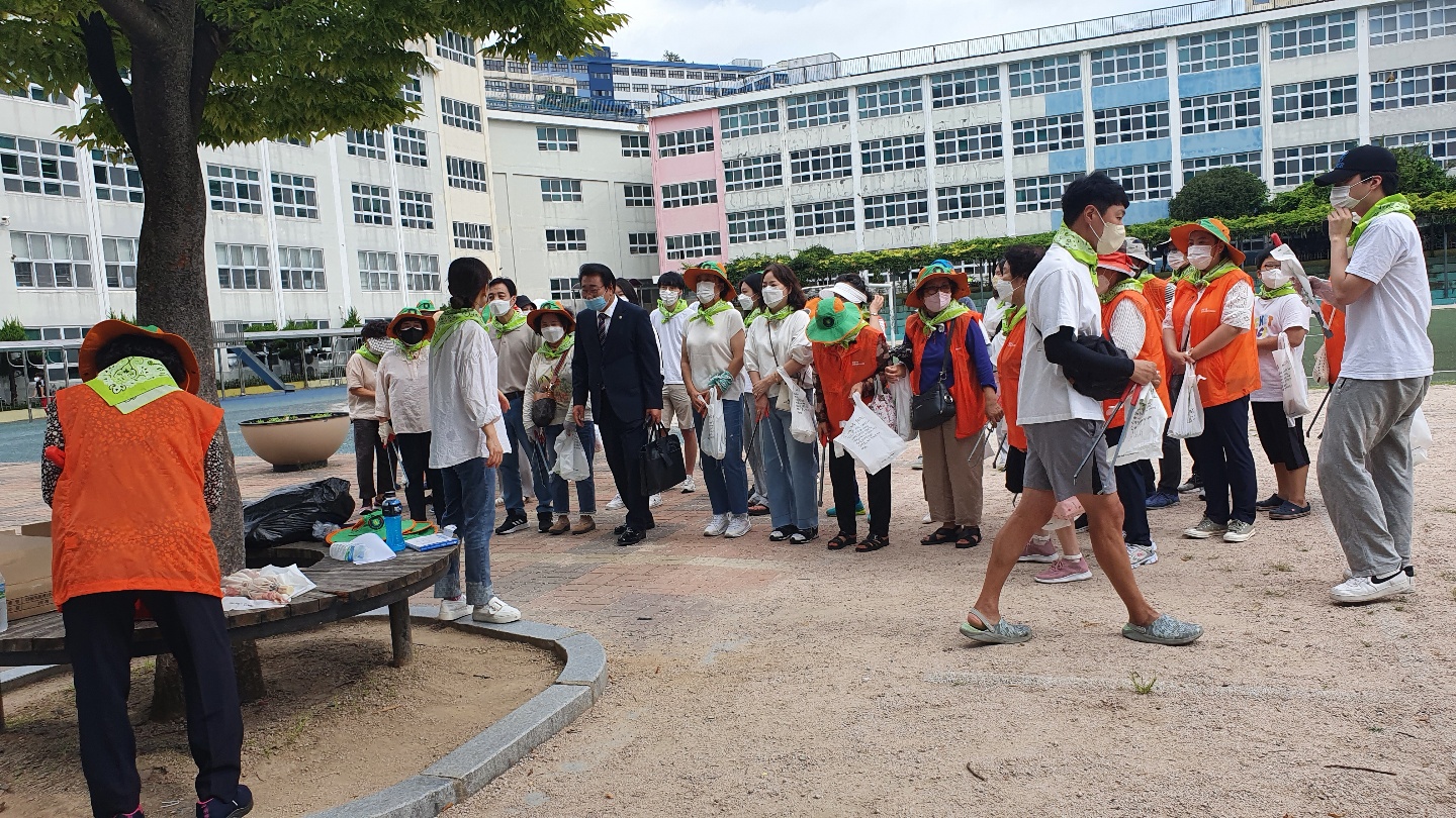 깨끗한 마을 만들기 플로깅 활동0